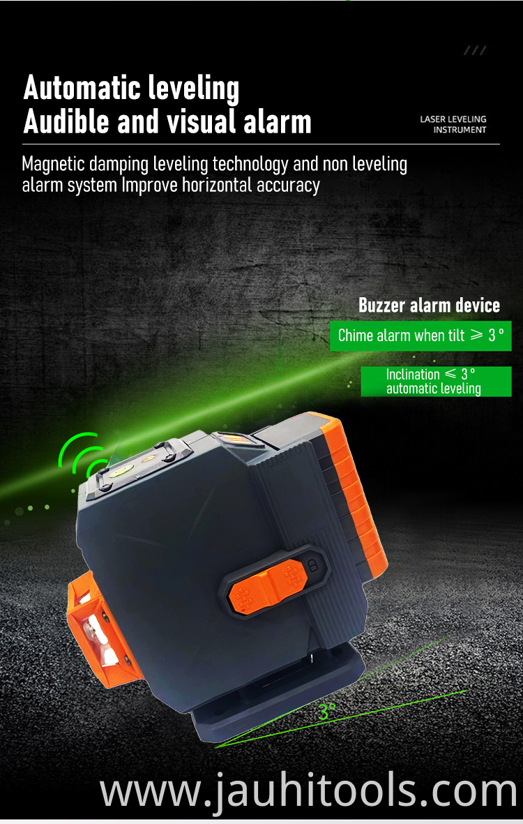 Self-Leveling Multifunctional 12 Lines 3D Laser Level